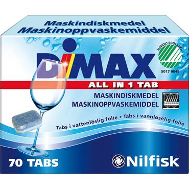 P2256492 Maskindiskmedel tablett Dimax 70 st