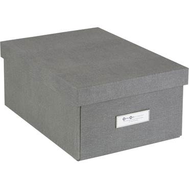 P2362290 Förvaringsbox Bigso canvas grå