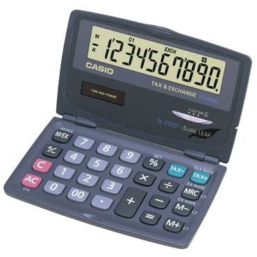 P2450266 Bords-/ Miniräknare Casio SL-210TE
