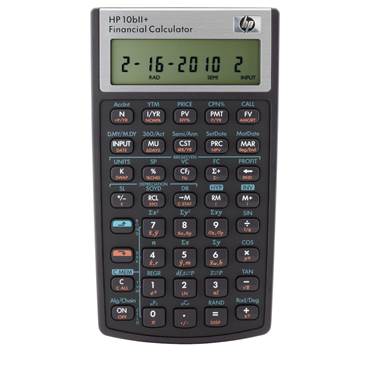 P2451199 Finansräknare HP 10BII