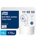 Toalettpapper Mini Jumbo T2 Tork 12 st/fp