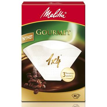 P2820322 Kaffefilter 1x4 Gourmet Melitta
