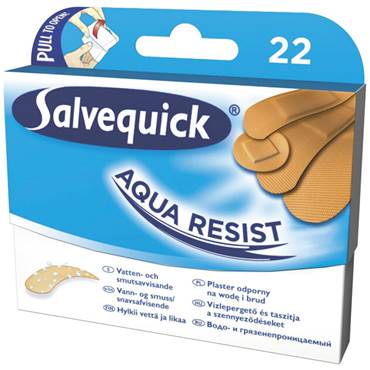 P2890257 Plåster Salvequick Aqua Resist