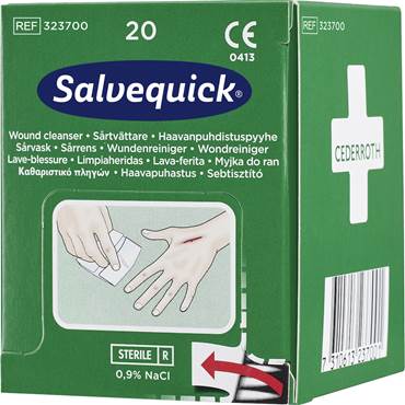 P2890282 Sårtvättare Salvequick 3237 20-pack