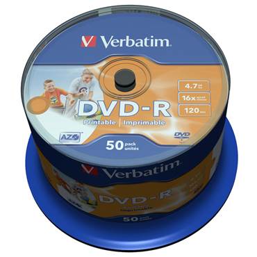 P5500382 DVD-R Printable Verbatim