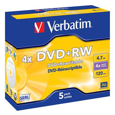 P5500390 DVD+RW Verbatim