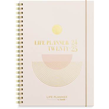 P60103325 Kalender Life Planner Pink A5 24/25 Burde