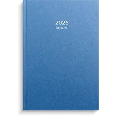 P61100025 Kalender Tidjournal blå kartong 2025