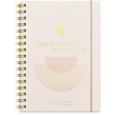P61127724 Kalender Life Planner Pink A6 2024