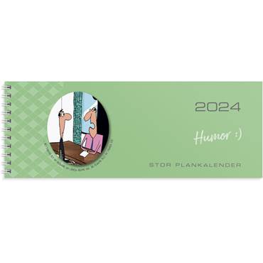 P61135424 Kalender Stor Plankalender Humor 2024