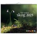 Väggkalender Vår vackra skog 2025 Burde