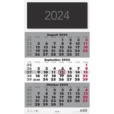 P61174524 Kalender Triplaner Elegant 2024