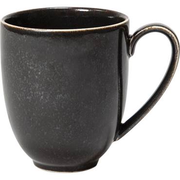 P8557162 Kaffe- kopp / Mugg / fat Rhea brun/svart
