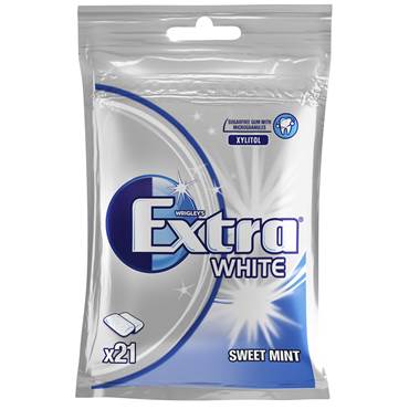P8558455 Tuggummi Extra White Sweet Mint 25 st