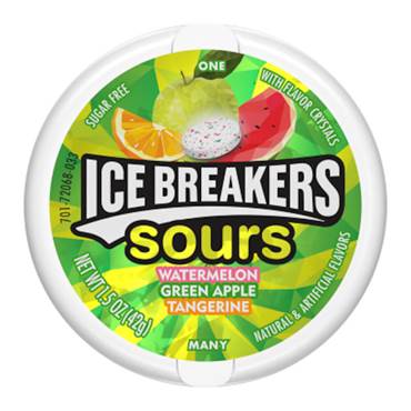P8565144 Godis Ice Breakers Sours Fruit Hersheys