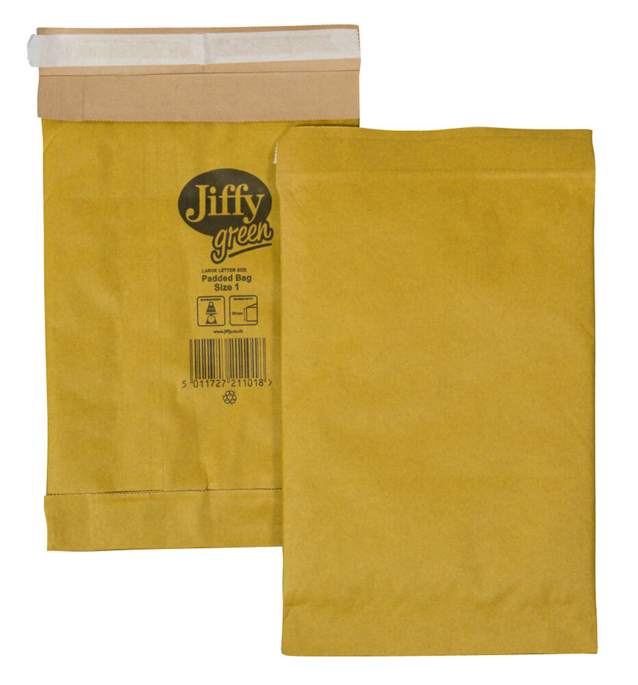 Jiffy Vadd påse nr1 165x280 mm 100 st/fp