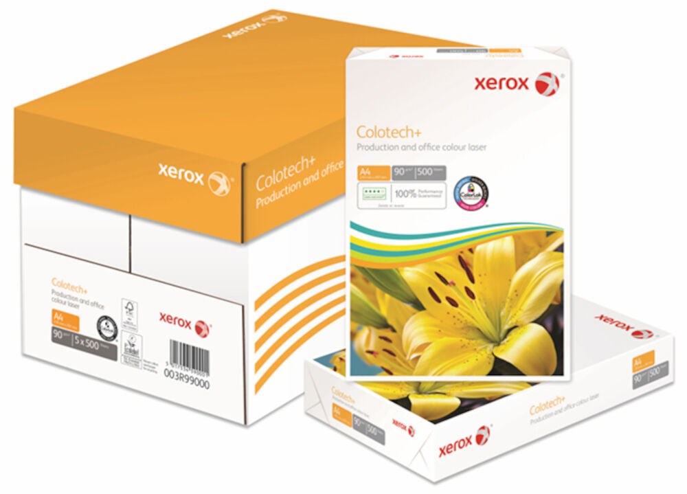 Xerox Kopieringspapper Colotech+ 250g A3 250/fp