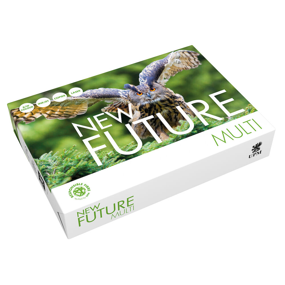 UPM New Future Kopieringspapper New Future Multi A4 Ohålat 80g 500/pkt