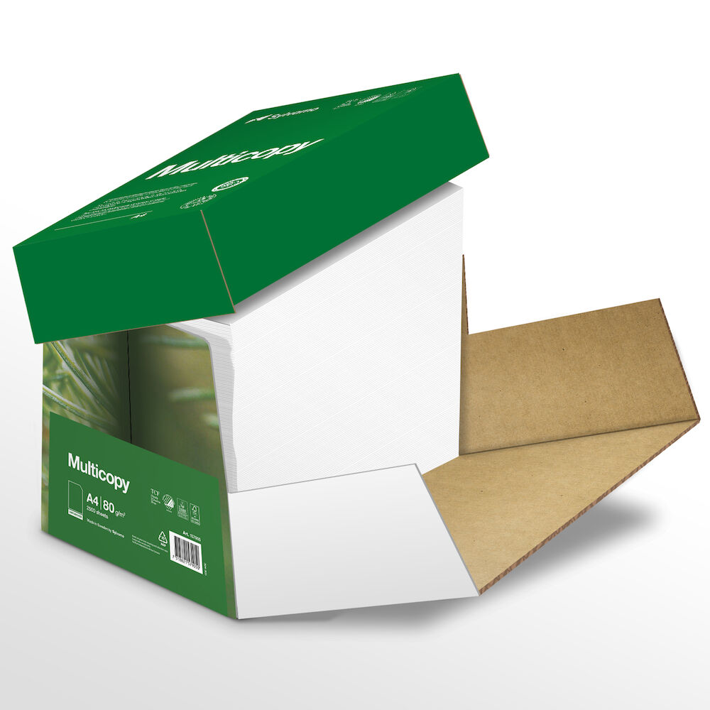 MultiCopy Kopieringspapper A4H 80g 2500/krt