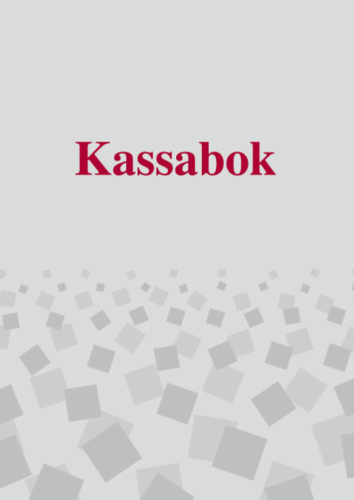 Burde Kassabok Privat A6 32sidor