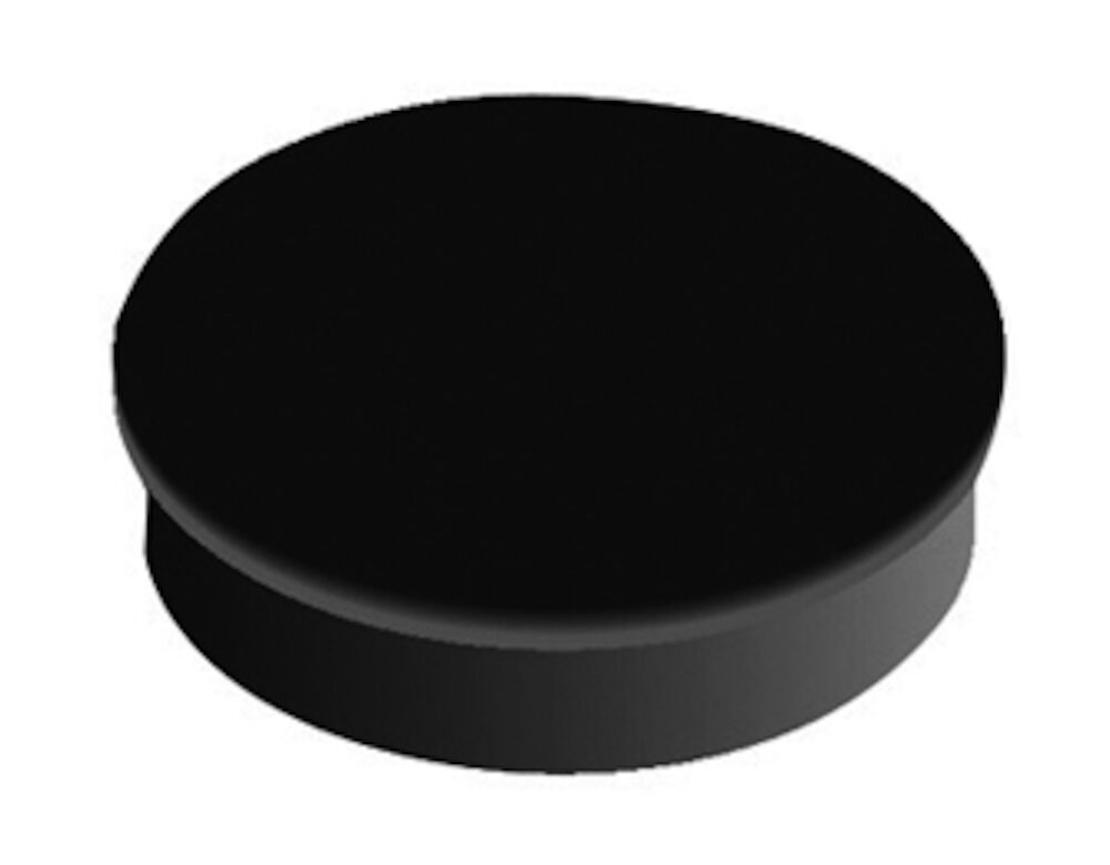 Niceday Magnet rund 30 mm svart 10 st/fp