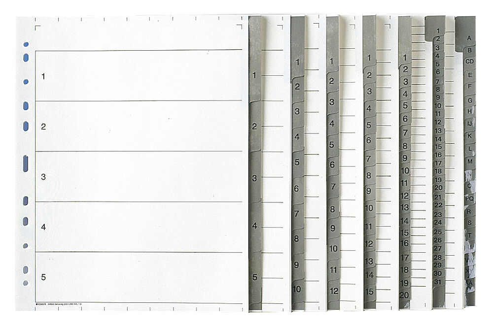Office Depot Systemregister A4+ 1-5