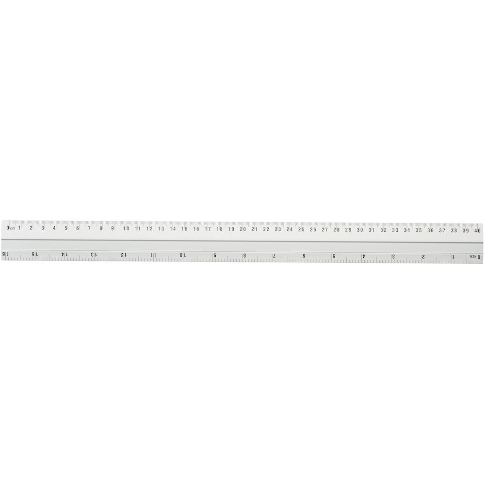 Actual Linjal aluminium 40 cm