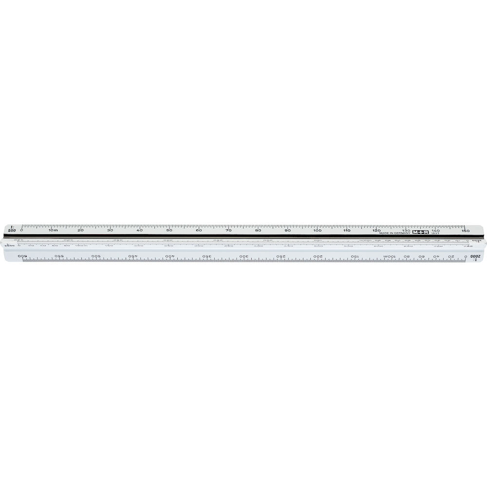 NoBrand Skalstock 30cm skala 500-2500