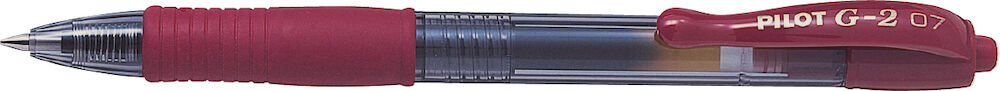 Pilot Gelpenna G2 0,7mm vinröd