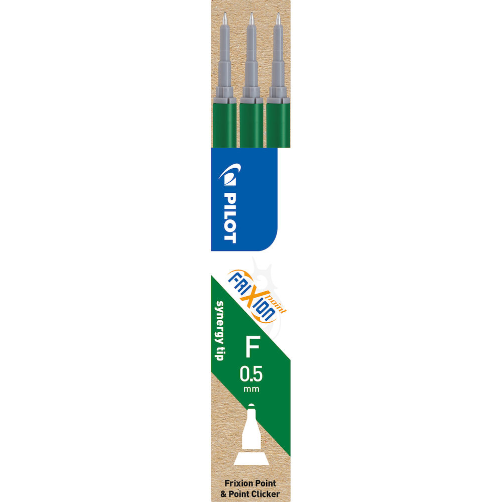 Pilot Patron Frixion Point 05 grön 3/fp