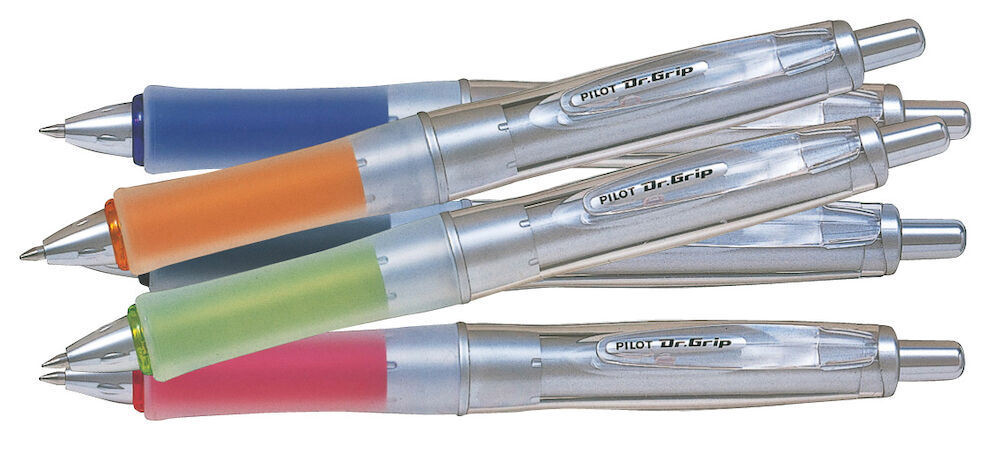 Pilot Kulspetspenna Dr Grip sorterade färger