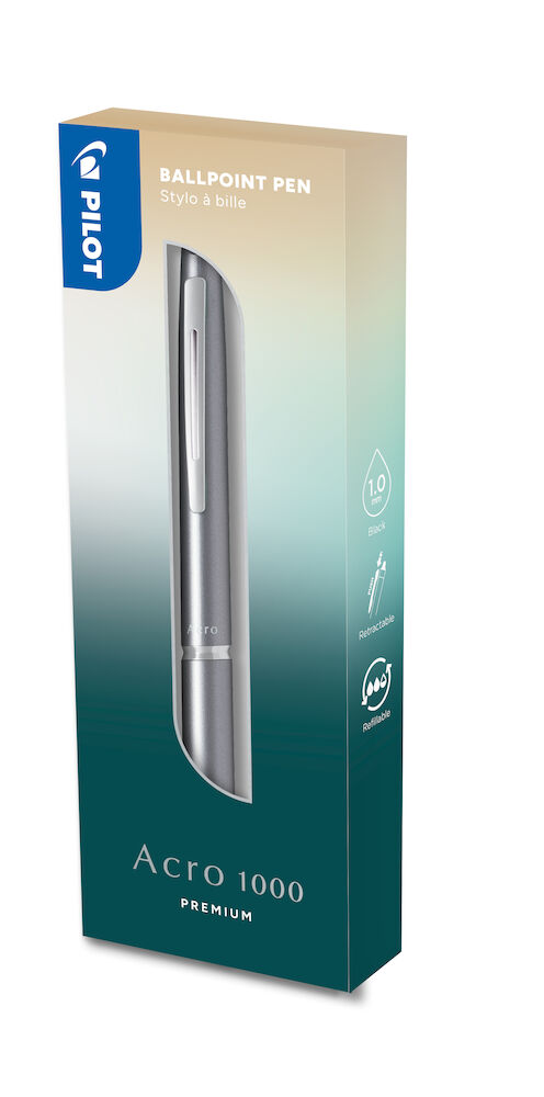 Pilot Kulspetspenna Acroball 1000 Silver