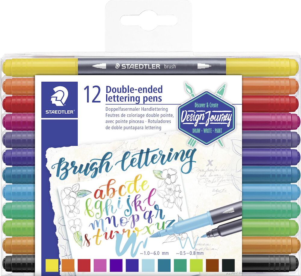 Staedtler Penselpenna duo 12fp