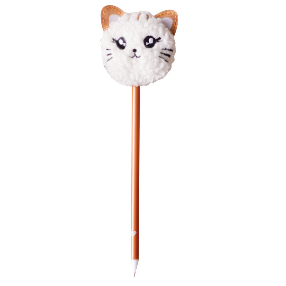 Office Depot Kulspetspenna Pompom Katt