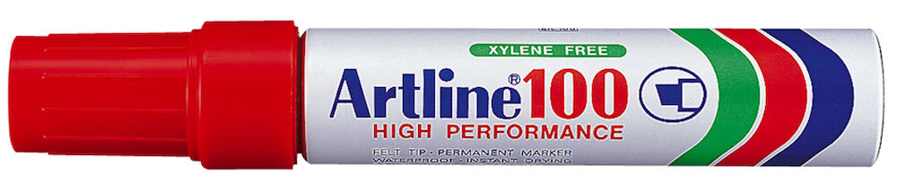 Artline Märkpenna 100 röd