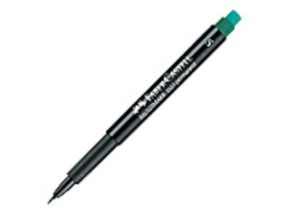 Faber Castell Märkpenna Superfine permanent grön