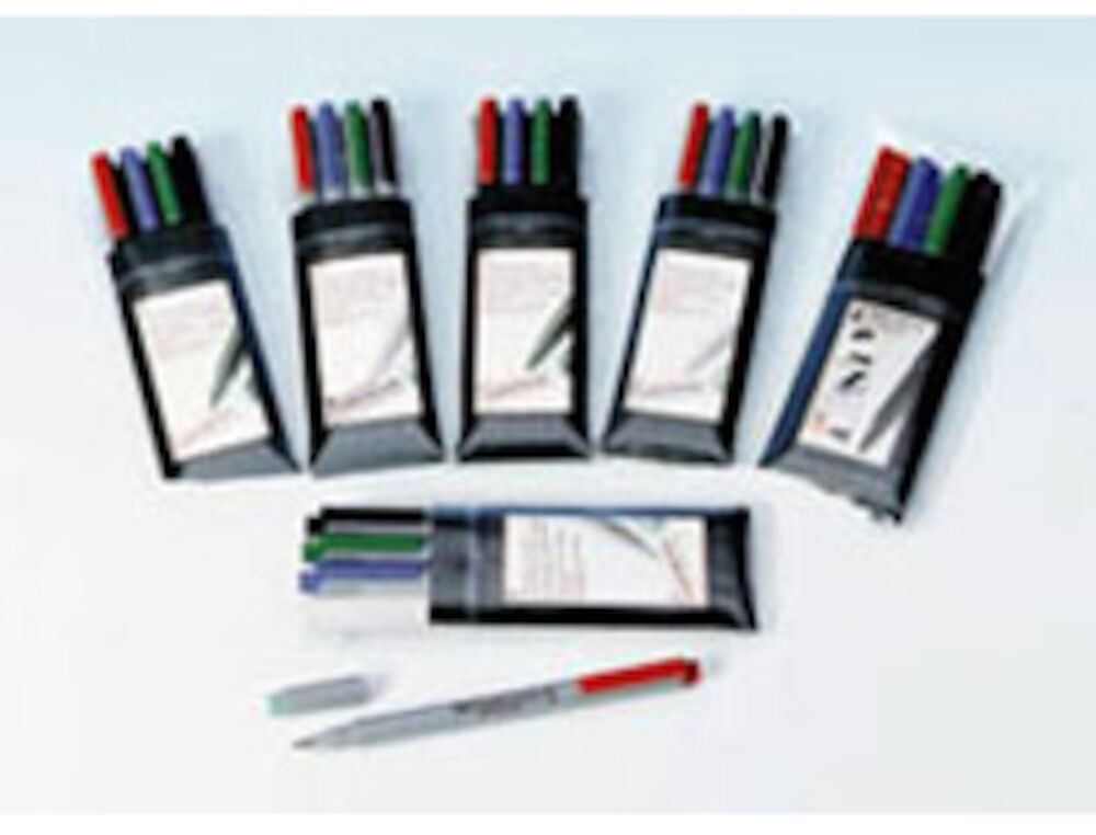 Faber Castell Märkpenna Superfine permanent 4 st/fp