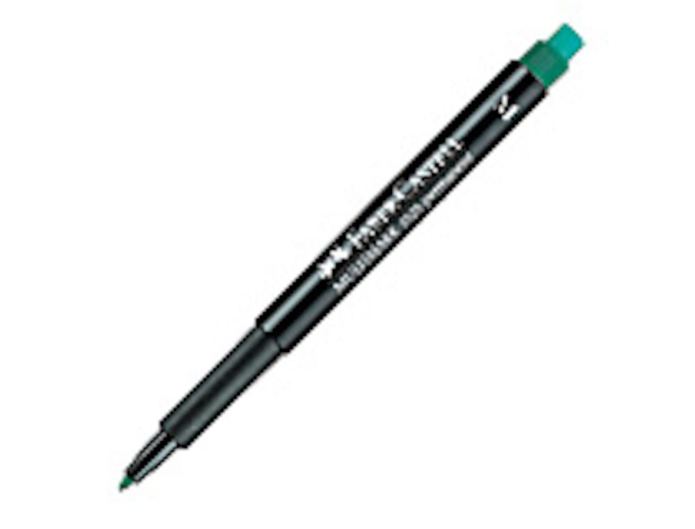Faber Castell Märkpenna Medium permanent grön