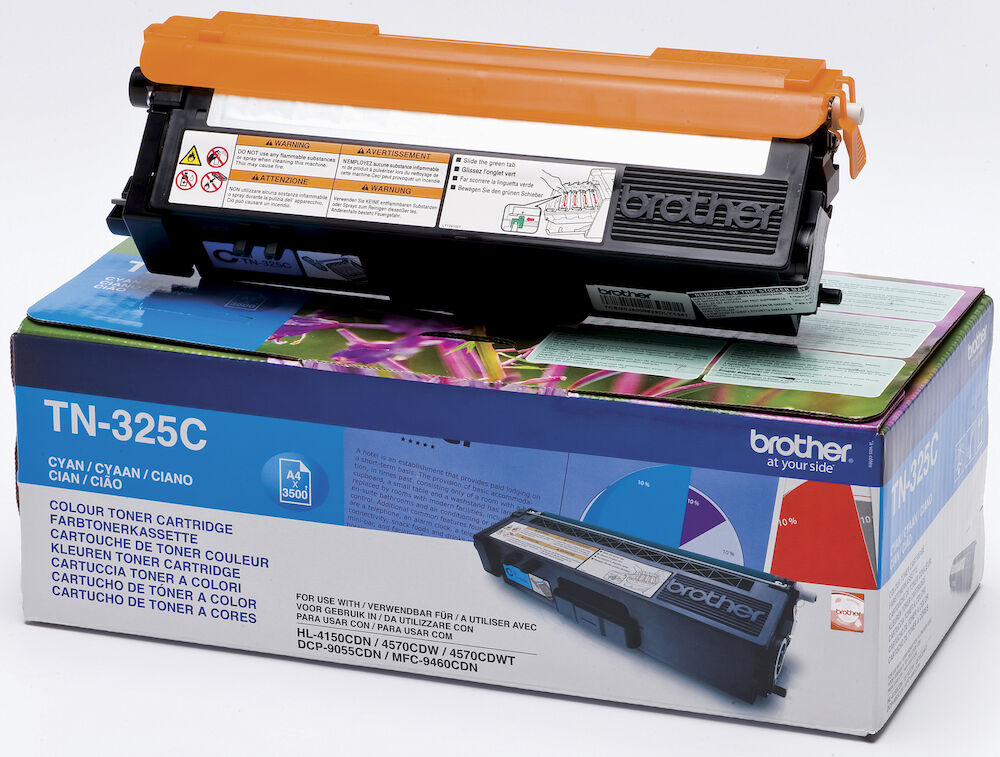Brother Toner TN325C 3,5k cyan