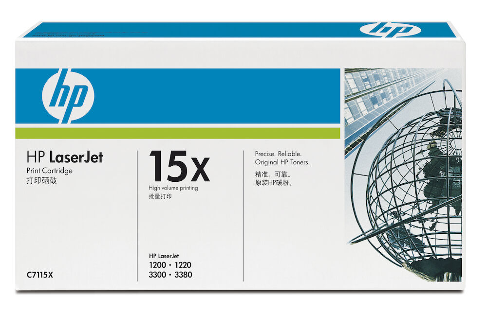 HP Toner C7115X 3,5k svart