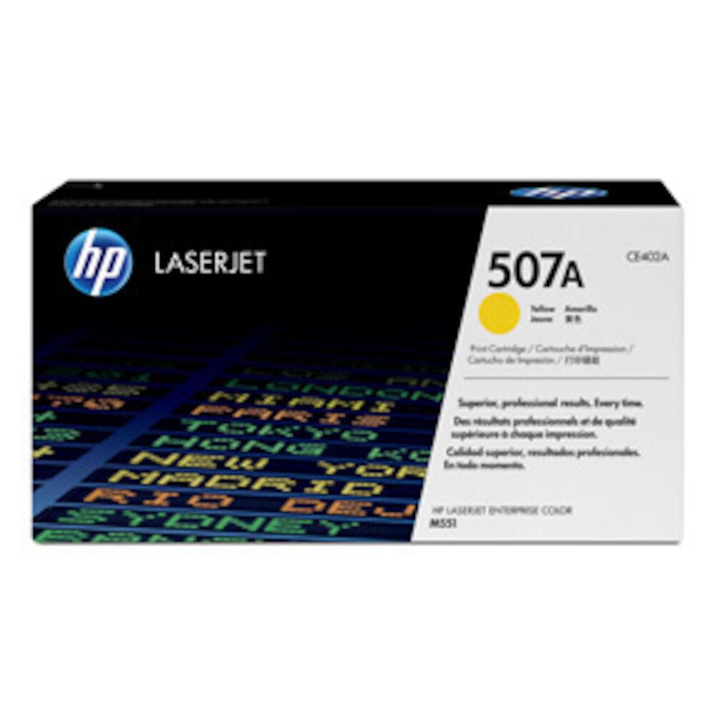HP Toner 507A CE402A Gul 6k