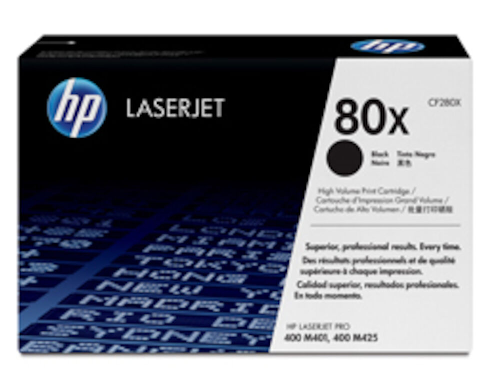HP Toner CF280X 6,9k svart