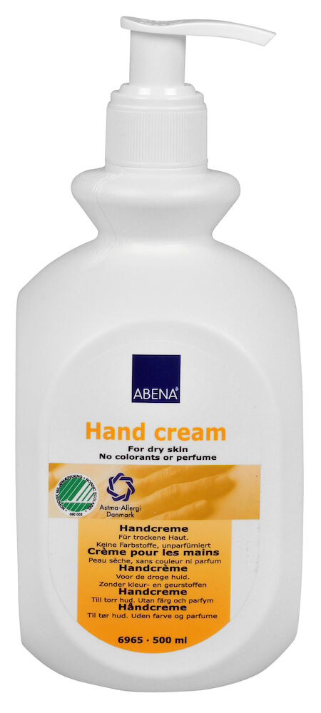 Abena Handkräm utan parfym 500 ml pump