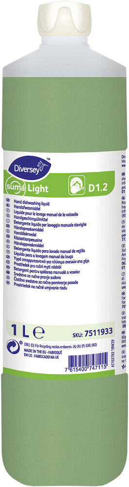 Suma Handdiskmedel Light D1.2 1 liter