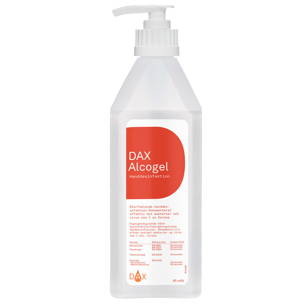 Dax Alcogel med pump 600 ml