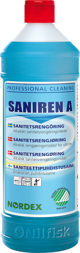 Nordex Sanitetsrengöringsmedel Saniren A 1 liter