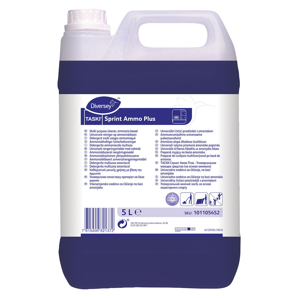 Taski Grov- och Allrengöringsmedel Sprint Ammo Plus 5 liter