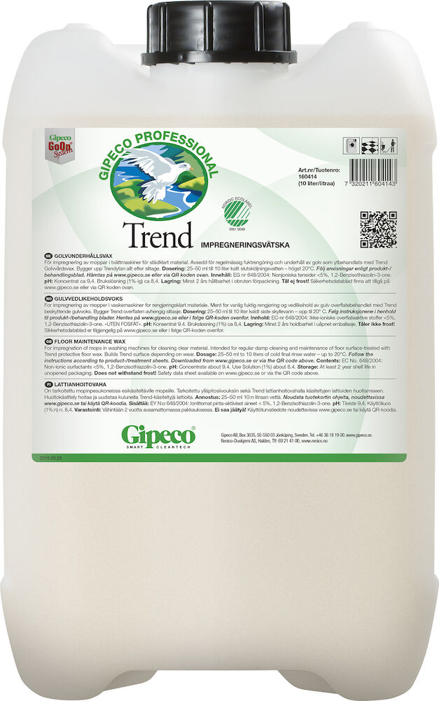 Gipeco Trend Impregneringsvätska 10 liter