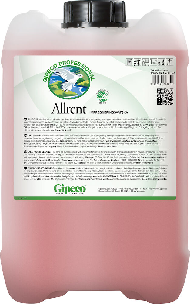Gipeco Allrent Impregneringsvätska10 liter