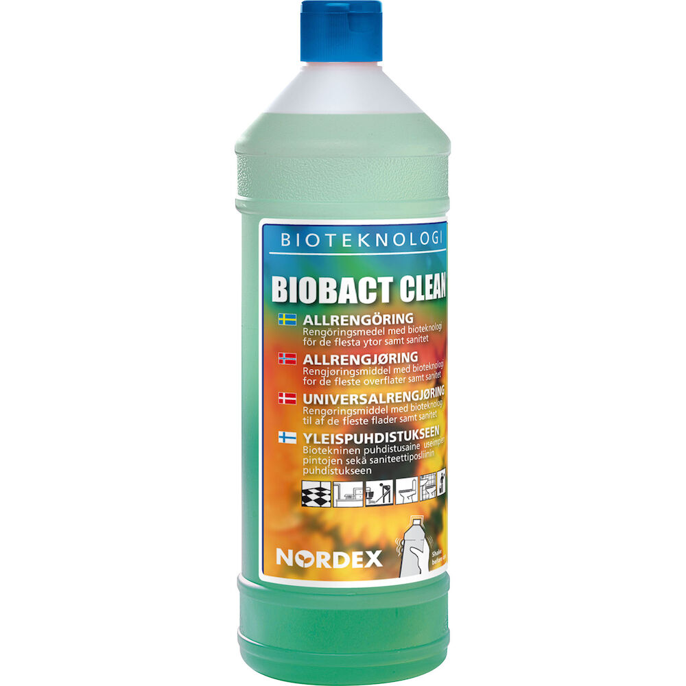 Nordex Rengöringsmedel Biobact Clean 1 liter